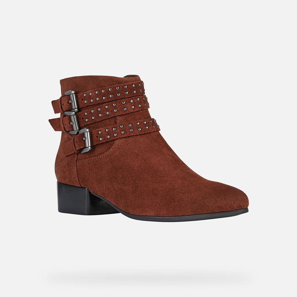 Botins Geox Senhora Bordeaux - Peython - TPGFH3698